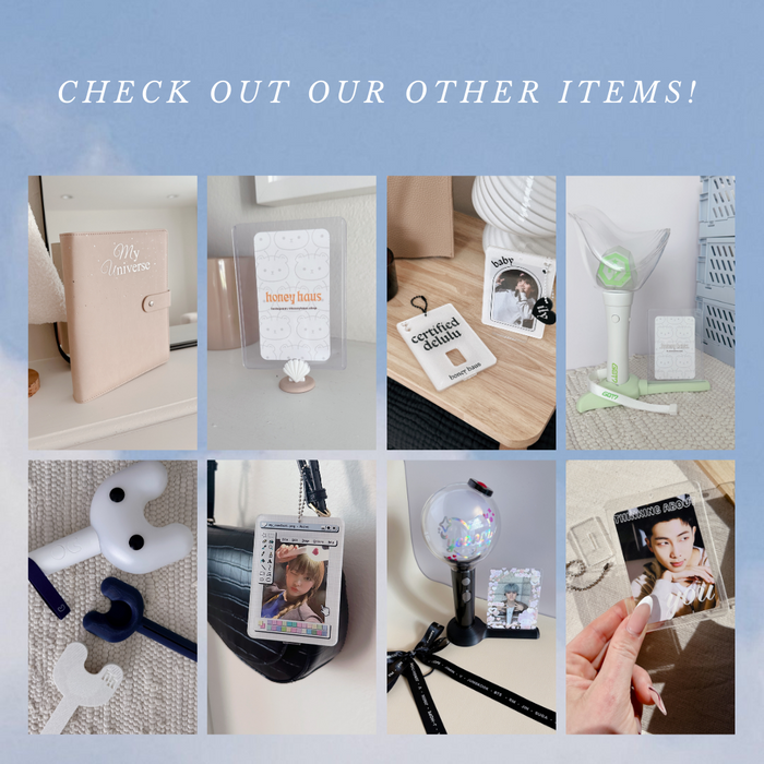 Sea Shell Charm Polaroid / Toploader Holder