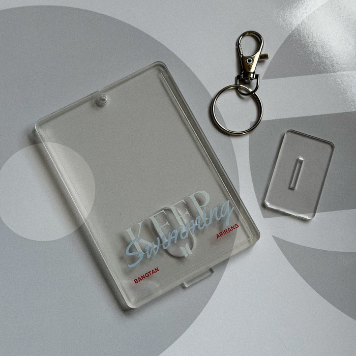 BTS ARIRANG Inspired Keep Swimming Acrylic Photocard Holder