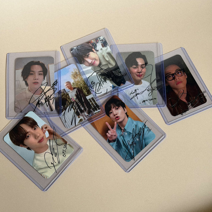 BTS Member Autograph Toploaders