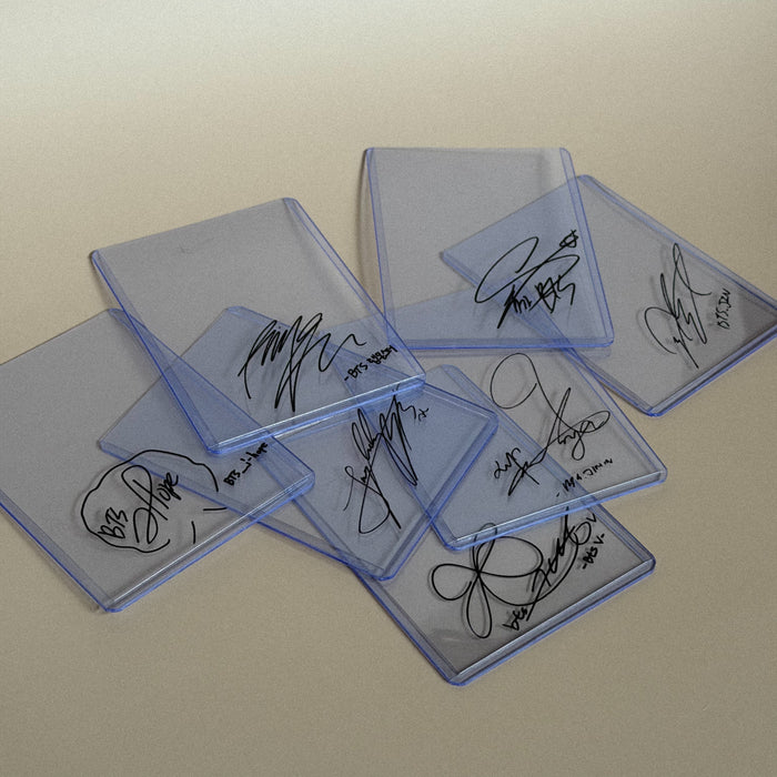BTS Member Autograph Toploaders