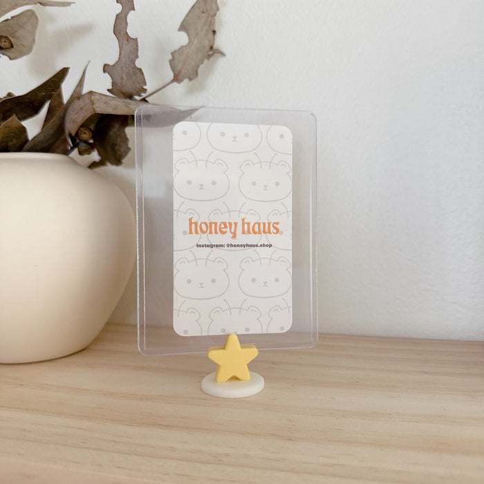 Star Charm Polaroid / Toploader Holder