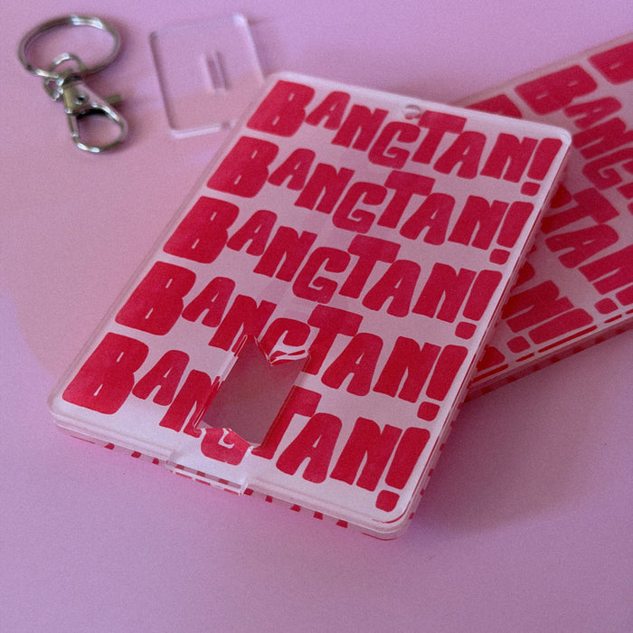 BTS ARIRANG Inspired Acrylic Photocard Holder