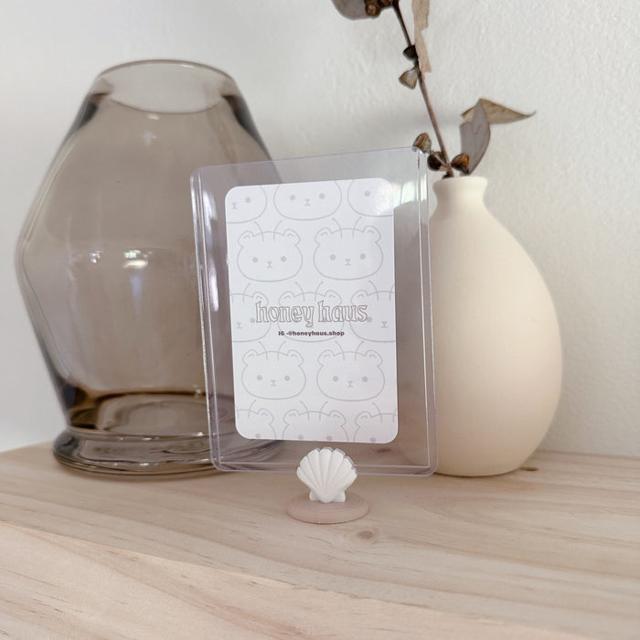 Sea Shell Charm Polaroid / Toploader Holder
