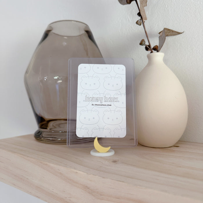 Moon Charm Polaroid / Toploader Holder